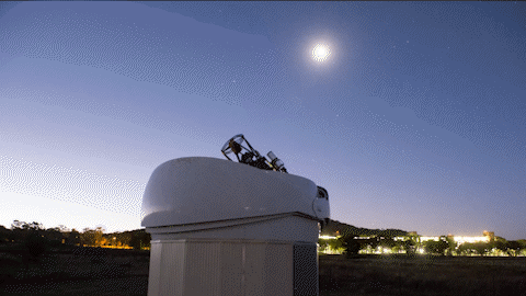 Falcon Telescope time lapse